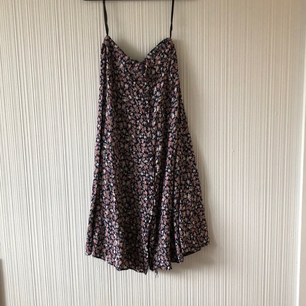 Vintage Floral Maxi Skirt